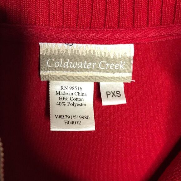 Coldwater Creek Sweater Woman’s PXS - Picture 4 of 5